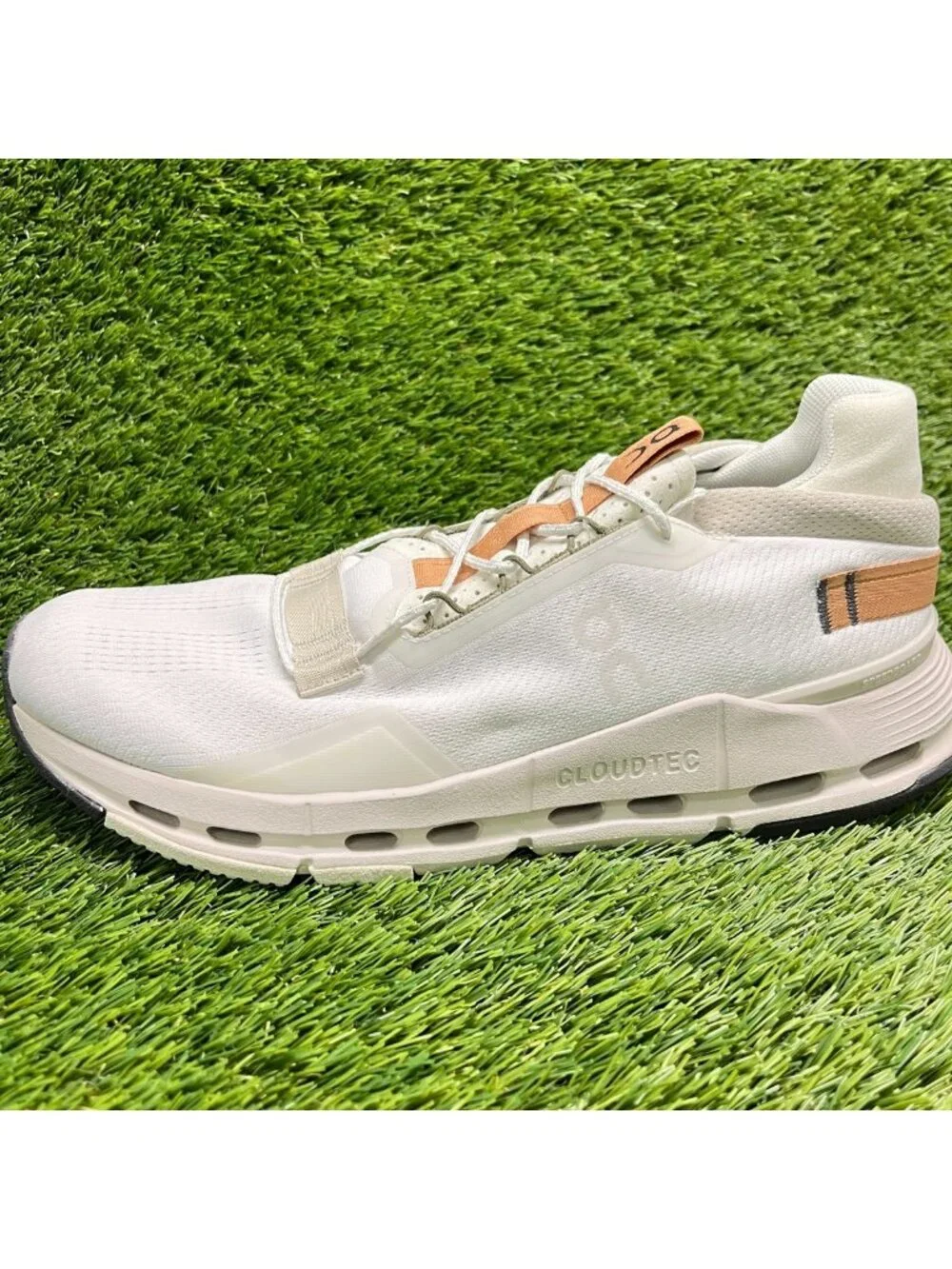 On Cloudmonster 2 Womens Size 10.5 Ivory Sphinx Athletic Running Shoes Sneakers